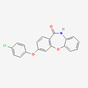 3-(4-chlorophenoxy)dibenzo[b,f][1,4]oxazepin-11(10H)-one