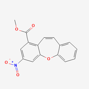 methyl 3-nitrodibenzo[b,f]oxepine-1-carboxylate