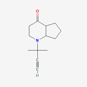 1-(1,1-dimethylprop-2-yn-1-yl)octahydro-4H-cyclopenta[b]pyridin-4-one