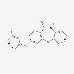 3-(3-methylphenoxy)dibenzo[b,f][1,4]oxazepin-11(10H)-one