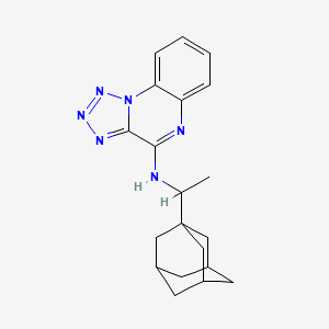 N-[1-(1-adamantyl)ethyl]tetrazolo[1,5-a]quinoxalin-4-amine