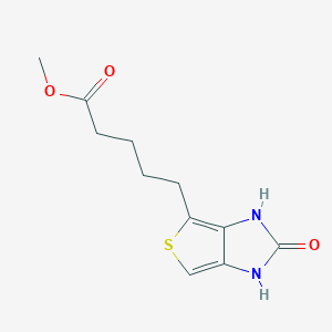 methyl 5-(2-oxo-2,3-dihydro-1H-thieno[3,4-d]imidazol-4-yl)pentanoate