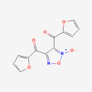 (2-oxido-1,2,5-oxadiazole-3,4-diyl)bis(2-furylmethanone)