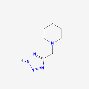 1-(1H-tetrazol-5-ylmethyl)piperidine