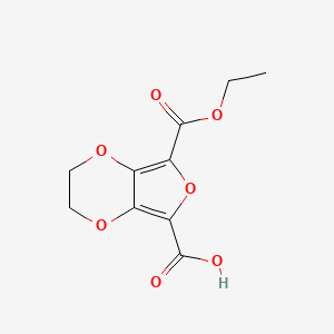 7-(ethoxycarbonyl)-2,3-dihydrofuro[3,4-b][1,4]dioxine-5-carboxylic acid