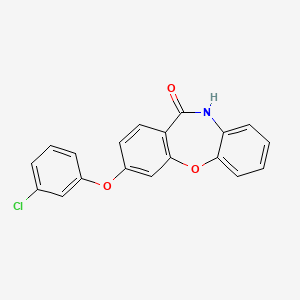 3-(3-chlorophenoxy)dibenzo[b,f][1,4]oxazepin-11(10H)-one