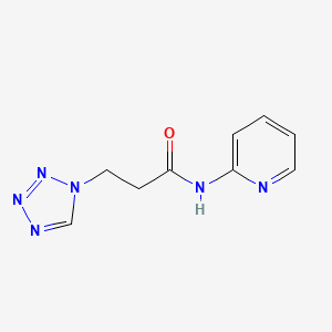 N-(2-PYRIDINYL)-3-(1H-TETRAZOL-1-YL)PROPANAMIDE