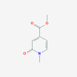 molecular formula C8H9NO3 B432556 Methyl 1-methyl-2-oxo-1,2-dihydropyridine-4-carboxylate CAS No. 20845-23-2