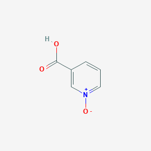 molecular formula C6H5NO3 B432563 烟酸N-氧化物 CAS No. 2398-81-4
