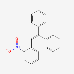 molecular formula C20H15NO2 B4326553 1-(2,2-diphenylvinyl)-2-nitrobenzene 