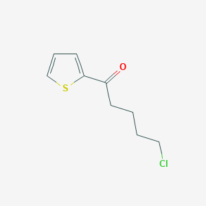 molecular formula C9H11ClOS B4326597 5-chloro-1-(2-thienyl)pentan-1-one CAS No. 90416-36-7