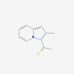 molecular formula C11H11NS B432685 1-(2-Methylindolizin-3-yl)ethanethione CAS No. 353283-83-7
