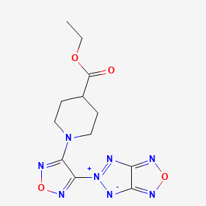 molecular formula C12H14N8O4 B4327908 无名称 