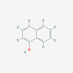 molecular formula C10H8O B043280 1-Naphthol-2,3,4,5,6,7,8-d7 CAS No. 124251-84-9