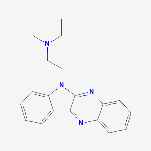 molecular formula C20H22N4 B432815 二乙基-(2-吲并[2,3-b]喹喔啉-6-基-乙基)-胺 CAS No. 59184-53-1