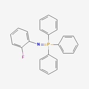 molecular formula C24H19FNP B4329229 N-(2-fluorophenyl)-P,P,P-triphenylphosphine imide 