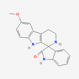 molecular formula C19H17N3O2 B4330456 6-methoxy-2,3,4,9-tetrahydrospiro[beta-carboline-1,3'-indol]-2'(1'H)-one 