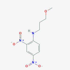 molecular formula C10H13N3O5 B4331790 (2,4-dinitrophenyl)(3-methoxypropyl)amine 