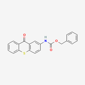 molecular formula C21H15NO3S B4331851 benzyl (9-oxo-9H-thioxanthen-2-yl)carbamate 