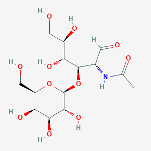 molecular formula C₁₄H₂₅NO₁₁ B043321 HexNAc-Hex CAS No. 50787-09-2