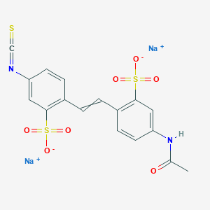 molecular formula C₁₇H₁₂N₂Na₂O₇S₃ B043327 Sits CAS No. 51023-76-8
