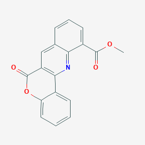 methyl 6-oxo-6H-chromeno[4,3-b]quinoline-11-carboxylate