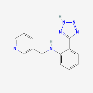 (pyridin-3-ylmethyl)[2-(1H-tetrazol-5-yl)phenyl]amine