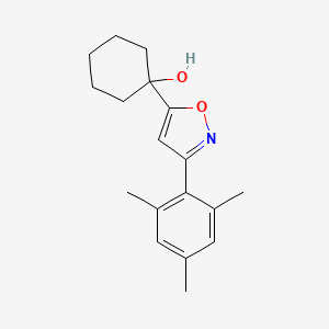 1-(3-mesityl-5-isoxazolyl)-1-cyclohexanol