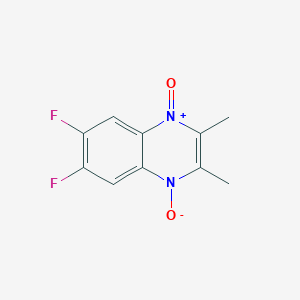 6,7-difluoro-2,3-dimethylquinoxaline 1,4-dioxide