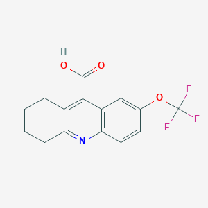 7-(trifluoromethoxy)-1,2,3,4-tetrahydroacridine-9-carboxylic acid