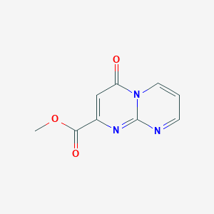molecular formula C9H7N3O3 B4334526 methyl 4-oxo-4H-pyrimido[1,2-a]pyrimidine-2-carboxylate 