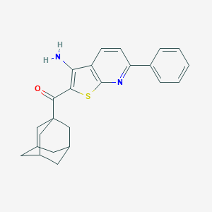 1-Adamantyl(3-amino-6-phenylthieno[2,3-b]pyridin-2-yl)methanone