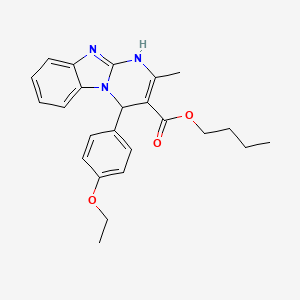 butyl 4-(4-ethoxyphenyl)-2-methyl-1,4-dihydropyrimido[1,2-a]benzimidazole-3-carboxylate