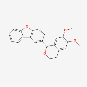 2-(6,7-dimethoxy-3,4-dihydro-1H-isochromen-1-yl)dibenzo[b,d]furan