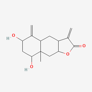 6,8-DIHYDROXY-8A-METHYL-3,5-DIMETHYLIDENE-DODECAHYDRONAPHTHO[2,3-B]FURAN-2-ONE