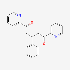 3-phenyl-1,5-di(2-pyridyl)-1,5-pentanedione