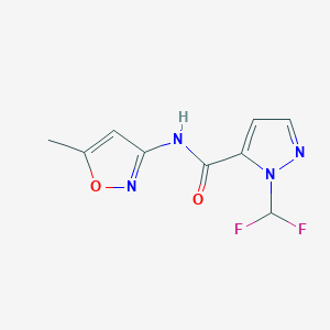 1-(difluoromethyl)-N-(5-methyl-3-isoxazolyl)-1H-pyrazole-5-carboxamide