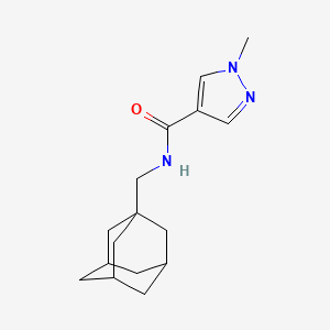 N-(1-adamantylmethyl)-1-methyl-1H-pyrazole-4-carboxamide