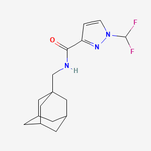 N-(1-adamantylmethyl)-1-(difluoromethyl)-1H-pyrazole-3-carboxamide