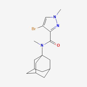 N-1-adamantyl-4-bromo-N,1-dimethyl-1H-pyrazole-3-carboxamide