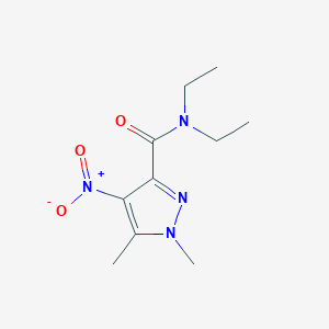 N,N-diethyl-1,5-dimethyl-4-nitro-1H-pyrazole-3-carboxamide