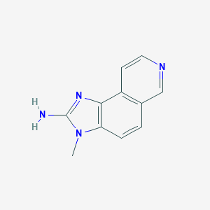 molecular formula C11H10N4 B043382 2-氨基-3-甲基-3H-咪唑并[4,5-f]异喹啉 CAS No. 147293-15-0