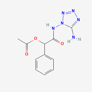 2-[(5-AMINO-1H-1,2,3,4-TETRAAZOL-1-YL)AMINO]-2-OXO-1-PHENYLETHYL ACETATE