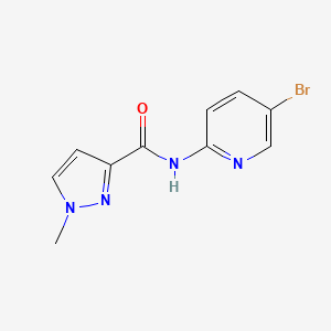 N-(5-BROMO-2-PYRIDYL)-1-METHYL-1H-PYRAZOLE-3-CARBOXAMIDE