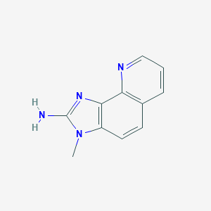 molecular formula C11H10N4 B043388 2-氨基-3-甲基-3H-咪唑并[4,5-H]喹啉 CAS No. 147293-13-8