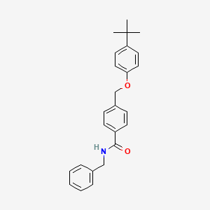 N-benzyl-4-[(4-tert-butylphenoxy)methyl]benzamide