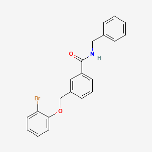 N-benzyl-3-[(2-bromophenoxy)methyl]benzamide