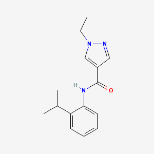 1-ethyl-N-(2-isopropylphenyl)-1H-pyrazole-4-carboxamide