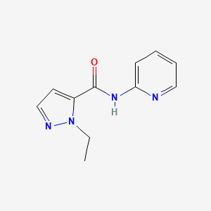 1-ethyl-N-2-pyridinyl-1H-pyrazole-5-carboxamide