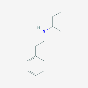 molecular formula C12H19N B433966 (Butan-2-yl)(2-phenylethyl)amine CAS No. 24068-20-0